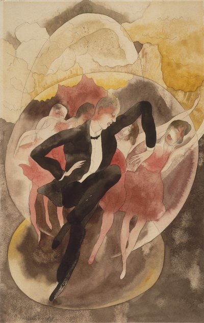 Nel Vaudeville (Ballerina con coro) da American Charles Demuth