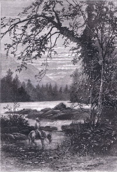 Veduta della Carolina del Nord, illustrazione da Cassells History of the United States pubblicata da Cassell, Petter & Galpin, c.1900 da American English school