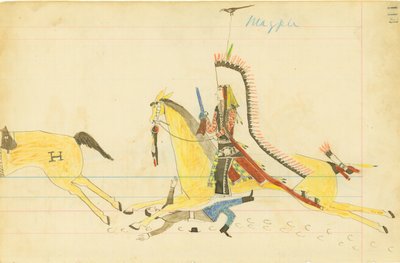 Gazza, Lupo urlante, Cheyenne meridionale da American Native