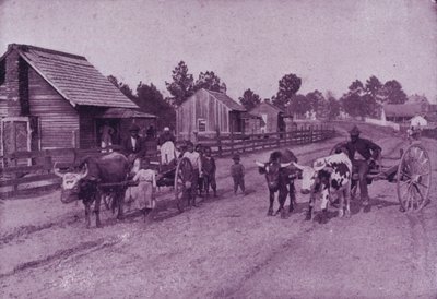 Una scena di villaggio di felice contentezza in Virginia da American Photographer (after)