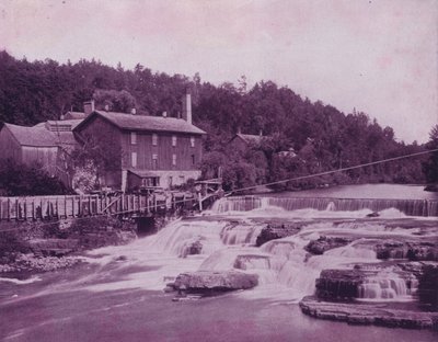 Fiume Ausable, vicino alla testa del Chasm da American Photographer (after)