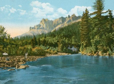 Castle Crags nel Sacramento Canon da American Photographer (after)
