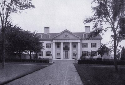Charles A Platt: Villasera, Elevazione Est da American Photographer (after)