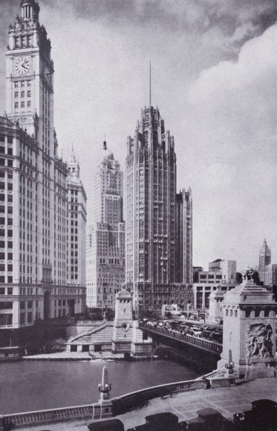 Chicago: Boulevard Link Bridge, Vista Nord da American Photographer (after)