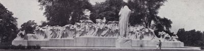 Chicago: La Fontana del Tempo, Capolavoro di Lorado Taft nel Washington Park da American Photographer (after)