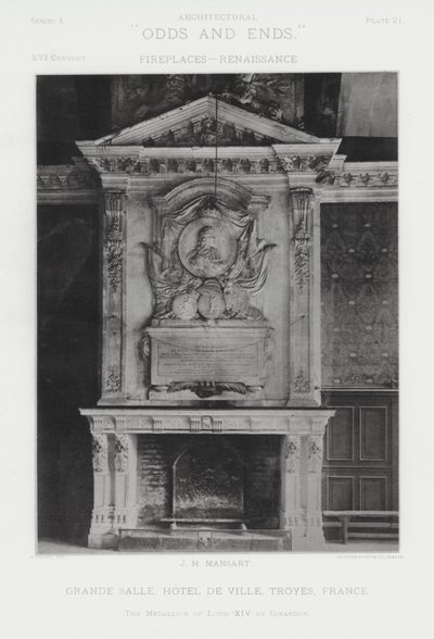 Camino: Grande Salle, Hotel De Ville, Troyes, Francia da American Photographer (after)