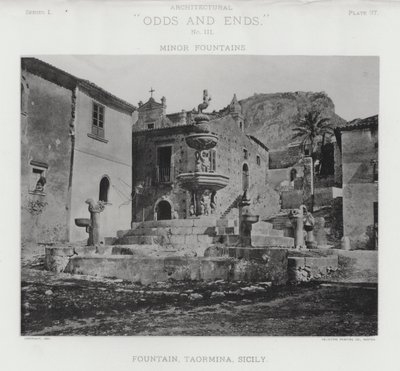 Fontana, Taormina, Sicilia da American Photographer (after)