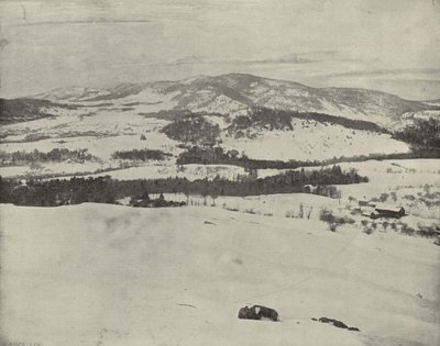 Montagne Verdi del Vermont (foto in b/n) da American Photographer (after)