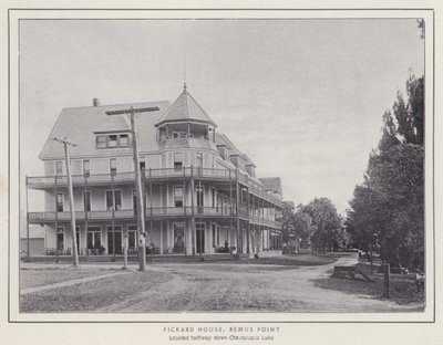 Jamestown, NY: Pickard House, Bemus Point da American Photographer (after)
