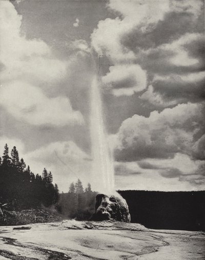 Geyser Lone Star, Yellowstone, Wyoming da American Photographer (after)