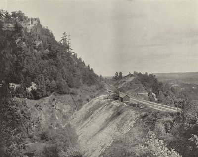 Lookout Mountain, vicino a Dundas, Ontario (foto in b/n) da American Photographer (after)