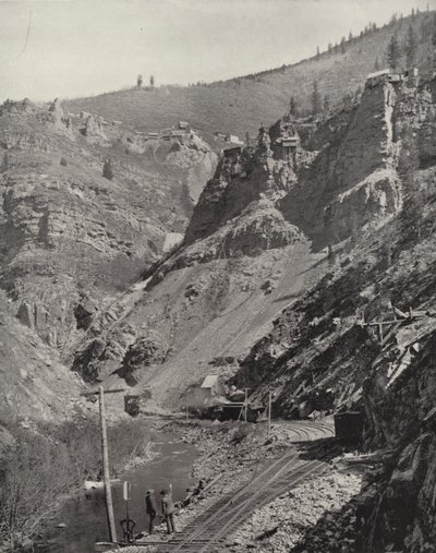 Miniere nel Canyon del Fiume Eagle, Colorado da American Photographer (after)