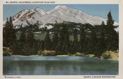Monte Shasta, California, Elevazione 14.161 piedi (foto) da American Photographer (after)