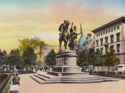 New York: Statua del Generale Sherman, La Piazza da American Photographer (after)