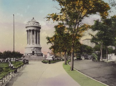 New York: Monumento ai Soldati e Marinai, Riverside Drive da American Photographer (after)