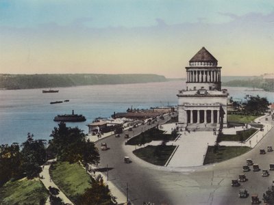 New York: Il fiume Hudson e Riverside Drive; Tomba di Grant da American Photographer (after)