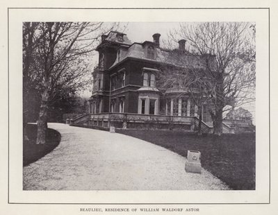 Newport, Rhode Island: Beaulieu, Residenza di William Waldorf Astor da American Photographer (after)