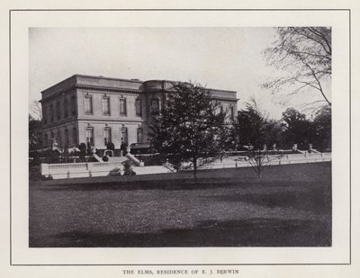 Newport, Rhode Island: The Elms, Residenza di E J Berwin da American Photographer (after)