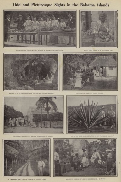 Vedute strane e pittoresche nelle Isole Bahamas da American Photographer (after)