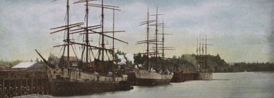 Oregon: Navi a vela ancorate nel porto di Portland da American Photographer (after)