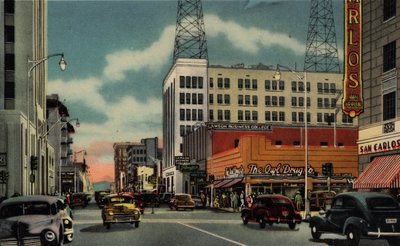 Phoenix, Arizona: Central Avenue, guardando a sud da Monroe da American Photographer (after)
