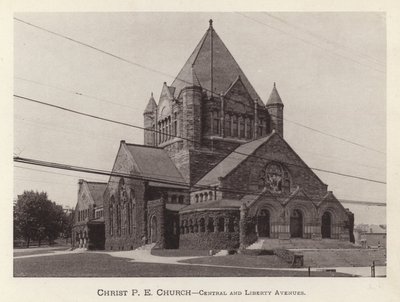Pittsburgh: Chiesa di Cristo P E, Central e Liberty Avenues da American Photographer (after)