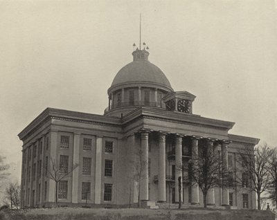 Edificio del Campidoglio dello Stato a Montgomery, Alabama da American Photographer (after)