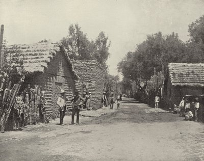 Scena di strada a Santa Anita, Messico da American Photographer (after)