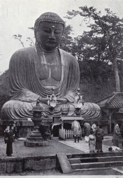 Il Grande Buddha di Bronzo, venerato per sei secoli da American Photographer (after)