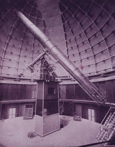 Il grande telescopio, nell