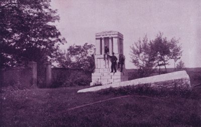 Tomba sulla tomba della madre di Washington, a Fredericksburg, Virginia da American Photographer (after)