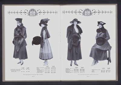 Doppia pagina da Il Teatro della Moda di Pelliccia da American Photographer (after)