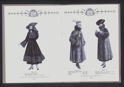 Doppia pagina da Il Teatro della Moda di Pelliccia da American Photographer (after)