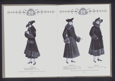 Doppia pagina da Il Teatro della Moda di Pelliccia da American Photographer (after)