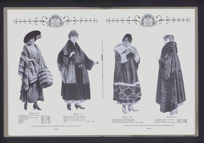Doppia pagina da Il Teatro della Moda di Pelliccia da American Photographer (after)