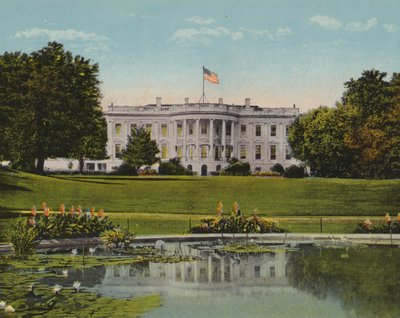Washington DC: Casa Bianca, Facciata Sud da American Photographer (after)