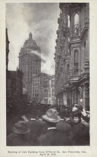 Le conseguenze del terremoto di San Francisco del 1906 (foto b/n) da American Photographer