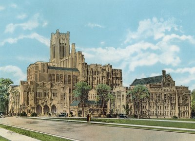 Campus Memoriale Alexander McKinlock, Northwestern University, Chicago Avenue e Lake Shore Drive da American Photographer