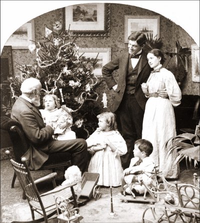 Famiglia americana il giorno di Natale da American Photographer