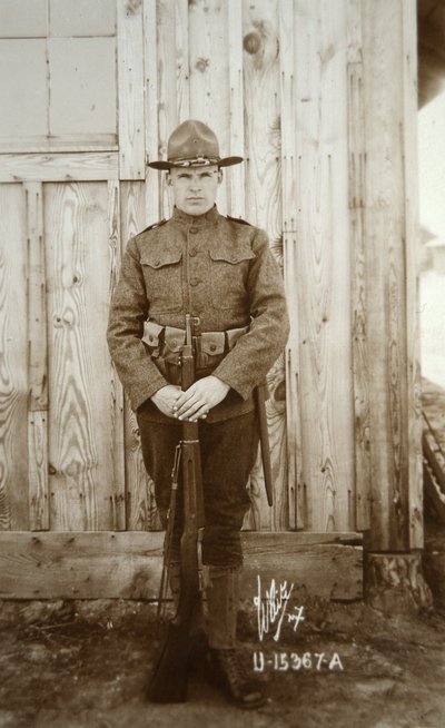 Fante americano della Prima Guerra Mondiale da American Photographer