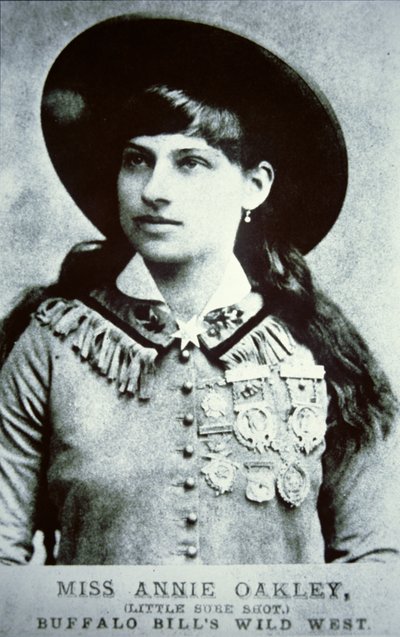 Annie Oakley (1860-1926) da American Photographer