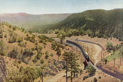 Apache Canyon, tra Las Vegas e Lamy, New Mexico da American Photographer