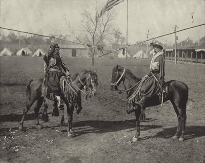 Lancieri arabi dello spettacolo del selvaggio est da American Photographer