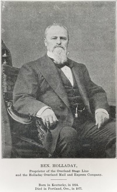 Ben Holladay (1824-77) da American Photographer