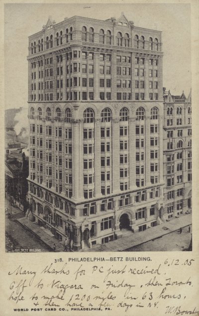 Betz Building, Philadelphia, Pennsylvania da American Photographer