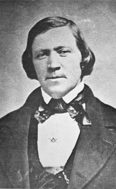 Brigham Young (1801-77) secondo presidente della Chiesa Mormone, all