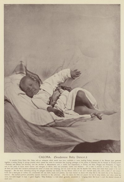 Calona, Bambina Sudanese Danzante da American Photographer