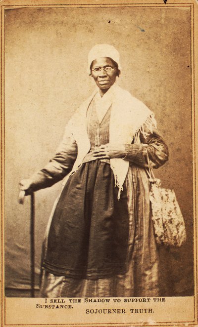 Carte de visite di Sojourner Truth, 1864 da American Photographer