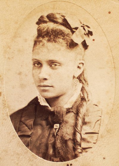 Carte de visite di giovane donna afroamericana, c.1880 da American Photographer