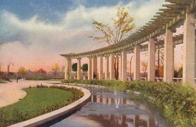 Chicago: Pergola nel parco Douglas (foto a colori) da American Photographer